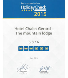 Award HolidayCheck 2015