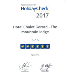 Award HolidayCheck 2017