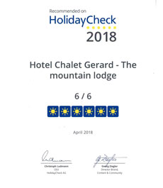 Award HolidayCheck 2018