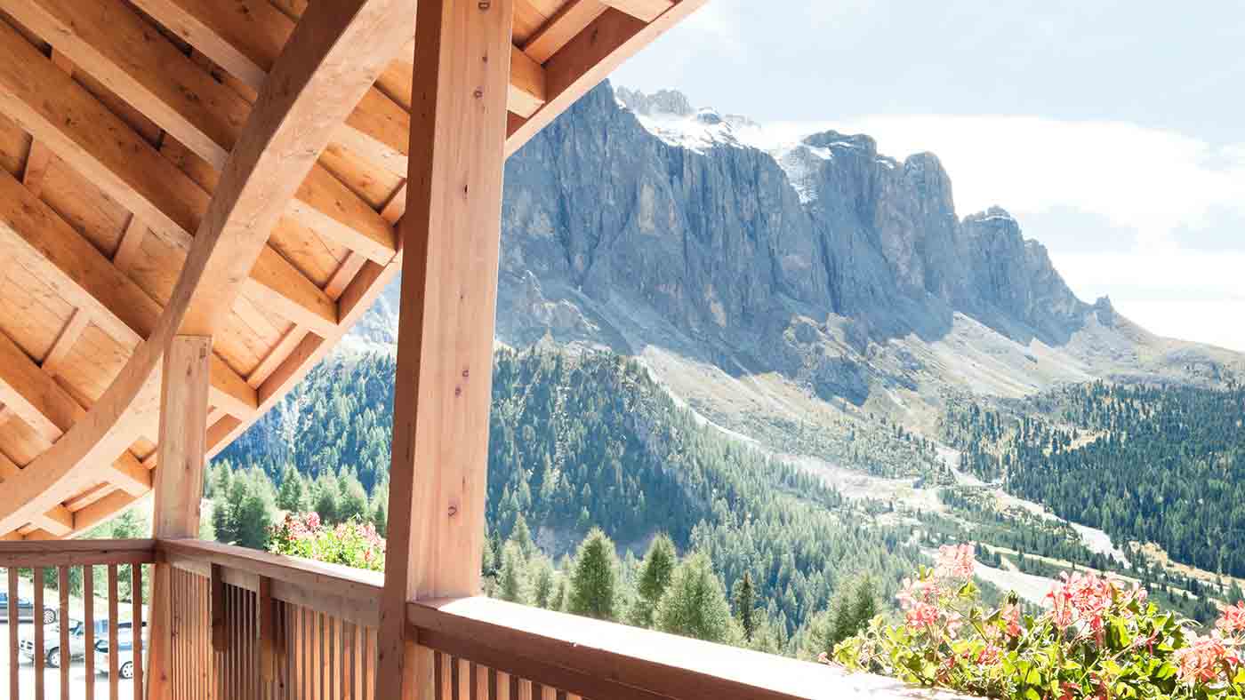 A view of Val Gardena